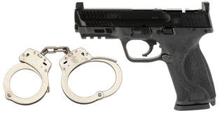 S&W M&P 2.0 optic-ready 9mm pistol with ACRO compatible slide.